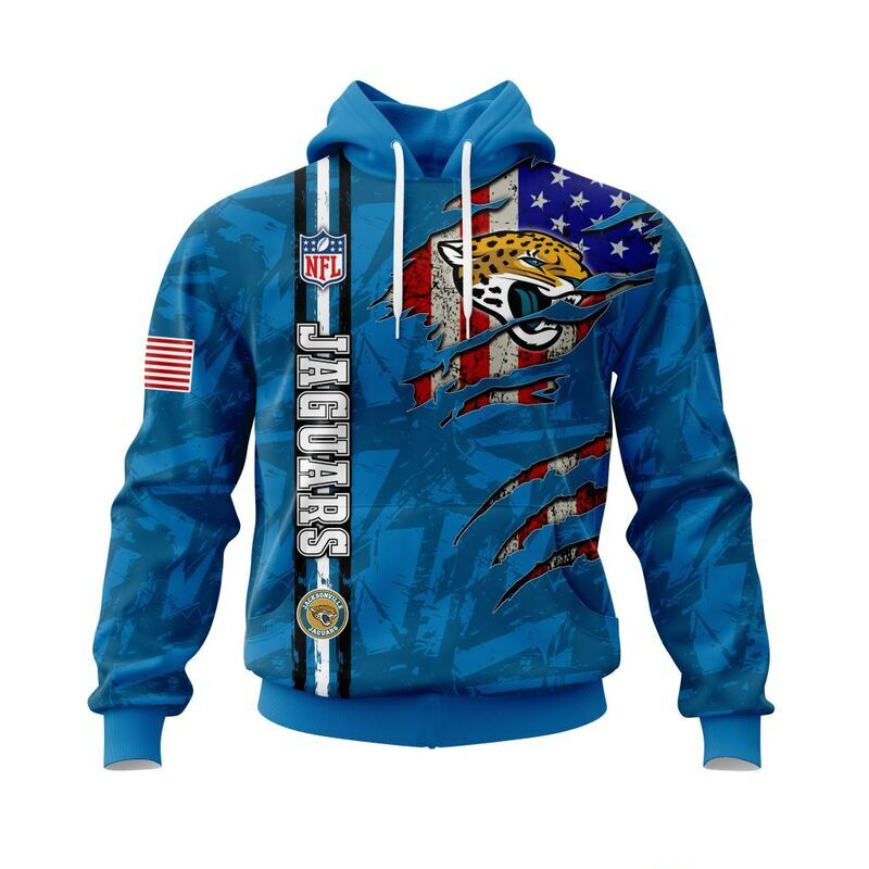 JACKSONVILLE JAGUARS 3D HOODIE SKULL0802