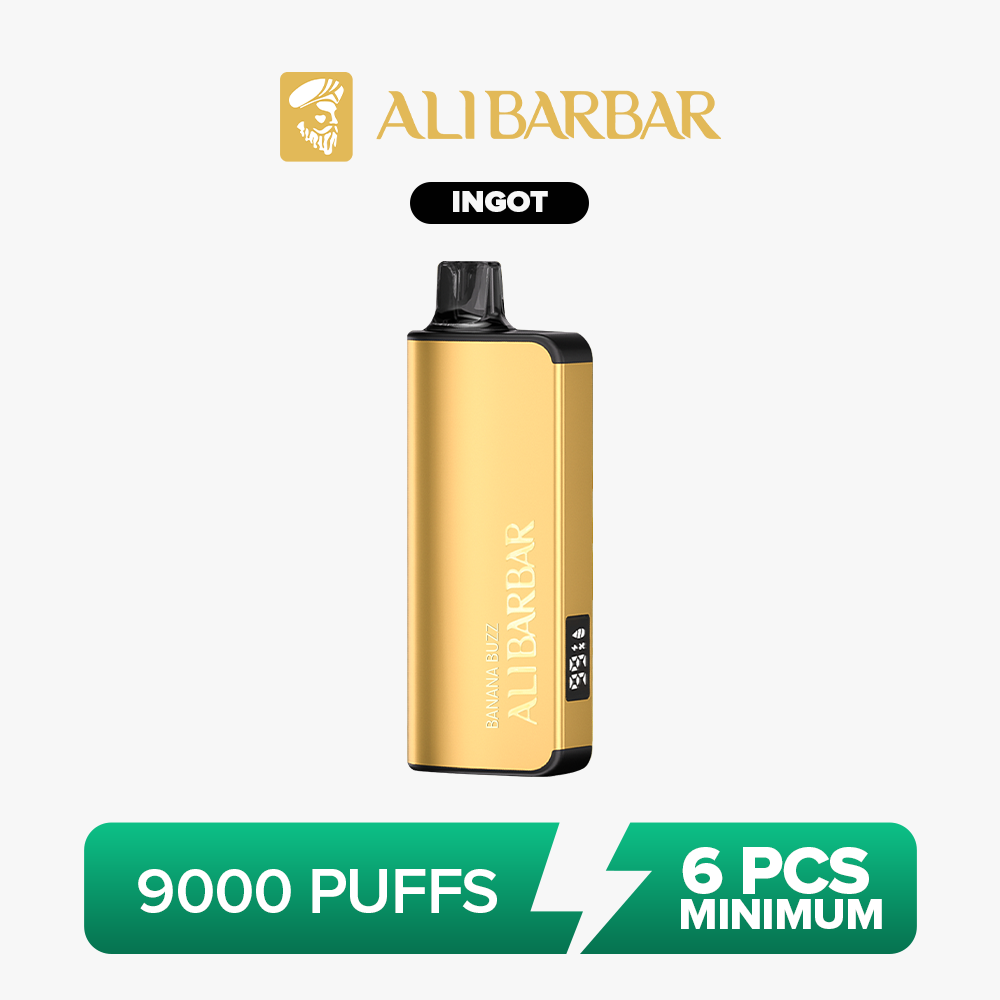 ALIBARBAR INGOT 9000 PUFFS【Exclusive Australian Warehouse Deals】