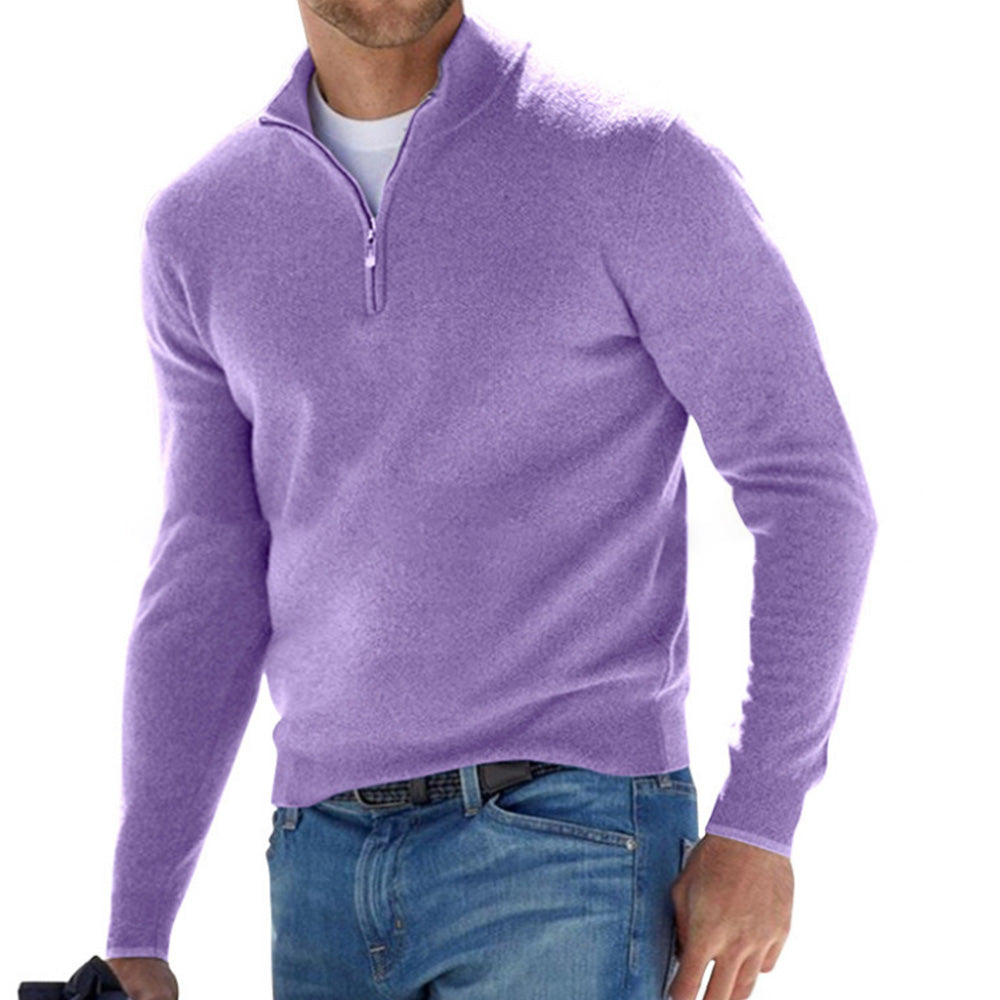 Castillotigo™ Camisa suelta de manga larga de Cachemira para hombre nueva de otoño e invierno