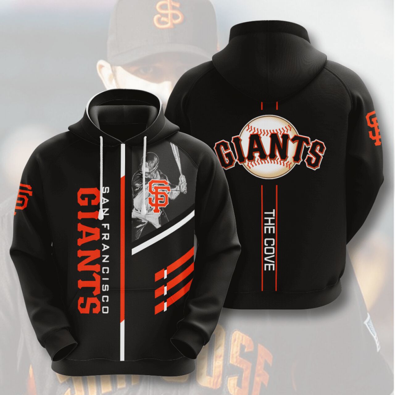 SAN FRANCISCO GIANTS 3D HOODIES SFG005