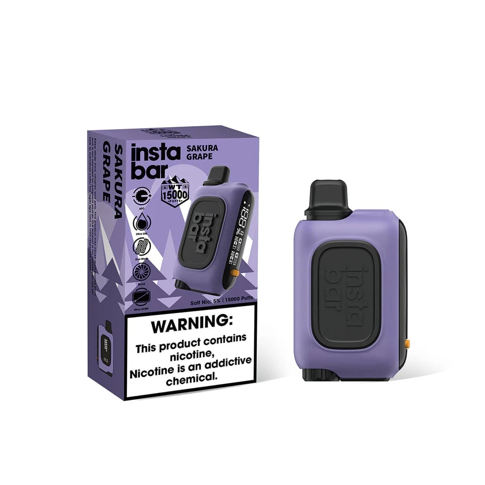 Sakura Grape&INSTABAR WT15000 PUFFS