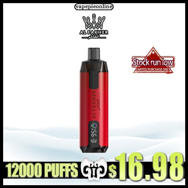 Al Fakher 12K Puffs Soundwaves- 10 Flavors（Limited Stock）
