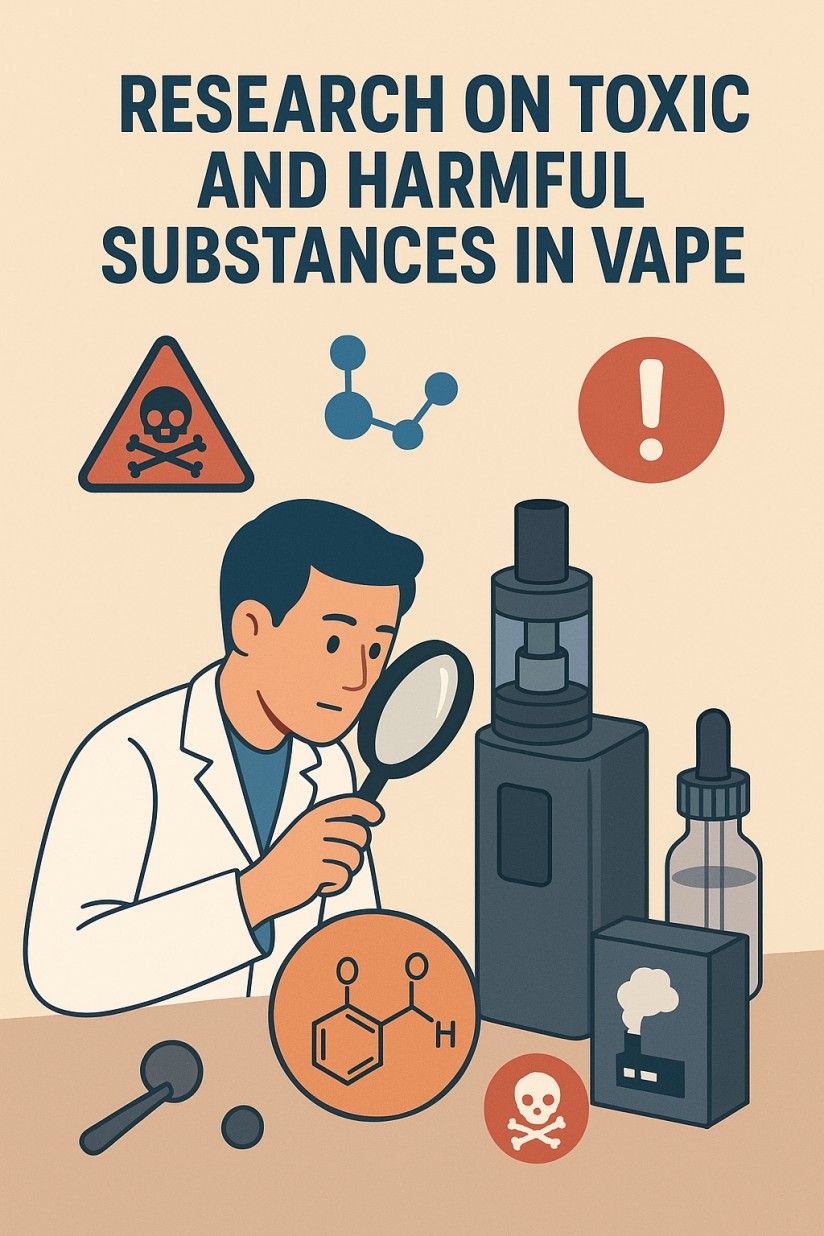 Research on Toxic and Harmful Substances in VAPE