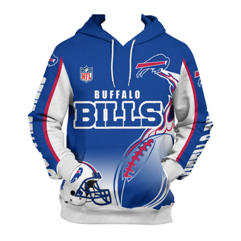 BUFFALO BILLS 3D HOODIE  BBBB009