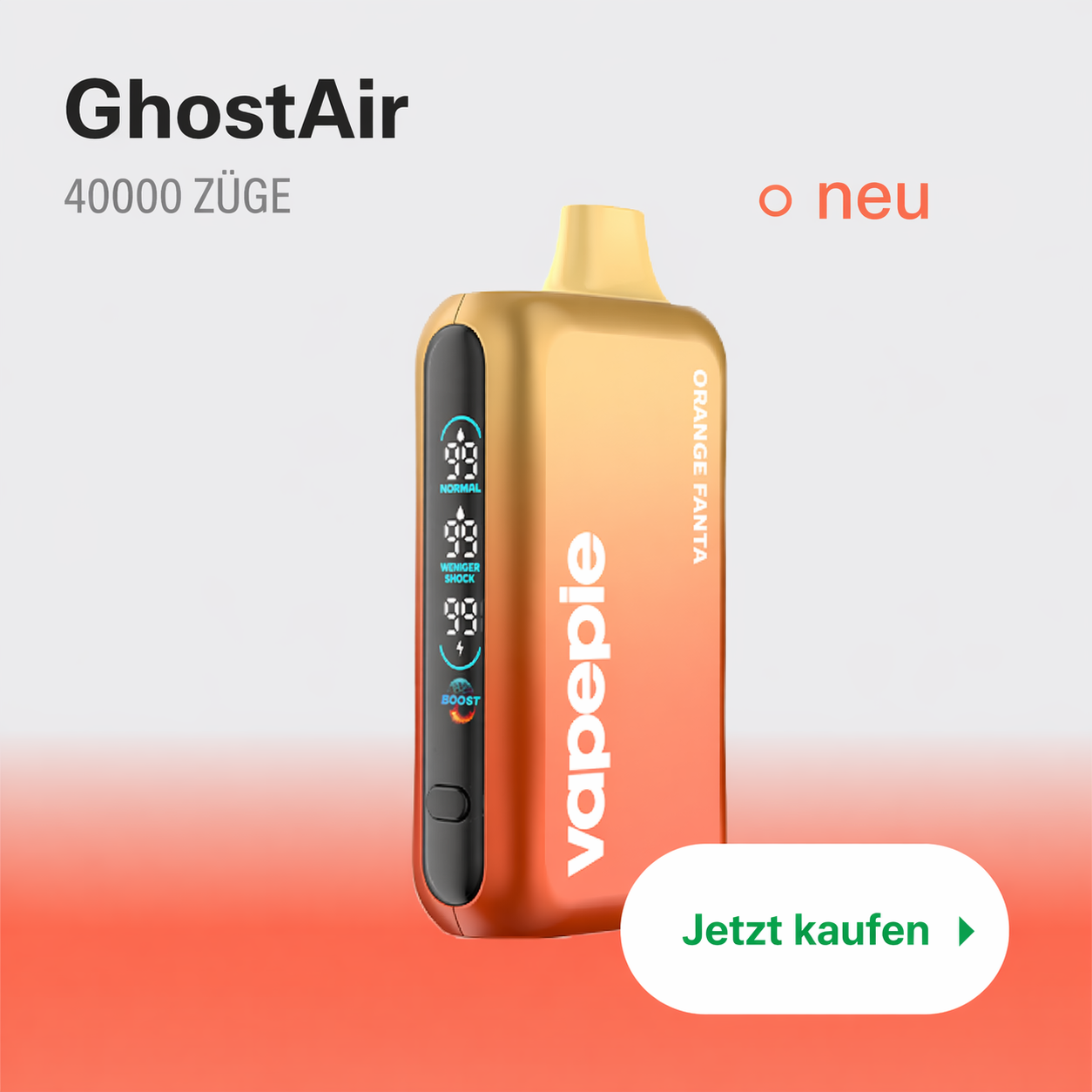 【EU】VAPEPIE GHOSTAIR 40000 PUFFS