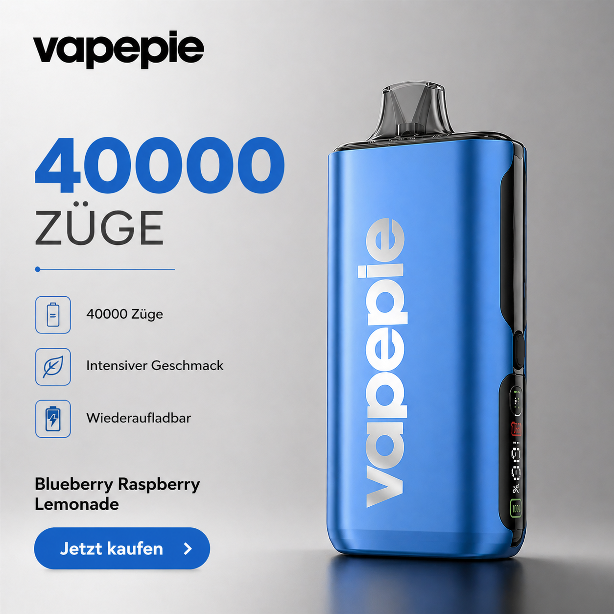 【EU】 New✨VAPEPIE PRO 40000 PUFFS