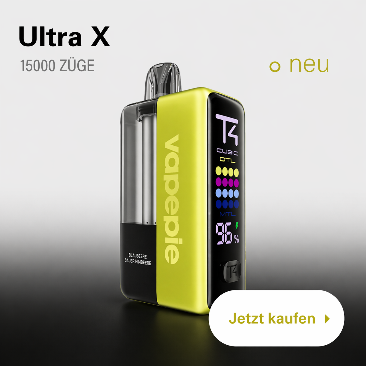 【EU】VAPEPIE Ultra x TK 15000 PUFFS