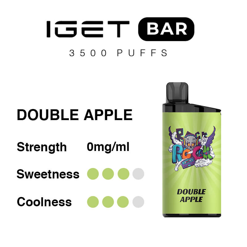 IGET Bar 3500 Puffs - Double-Apple