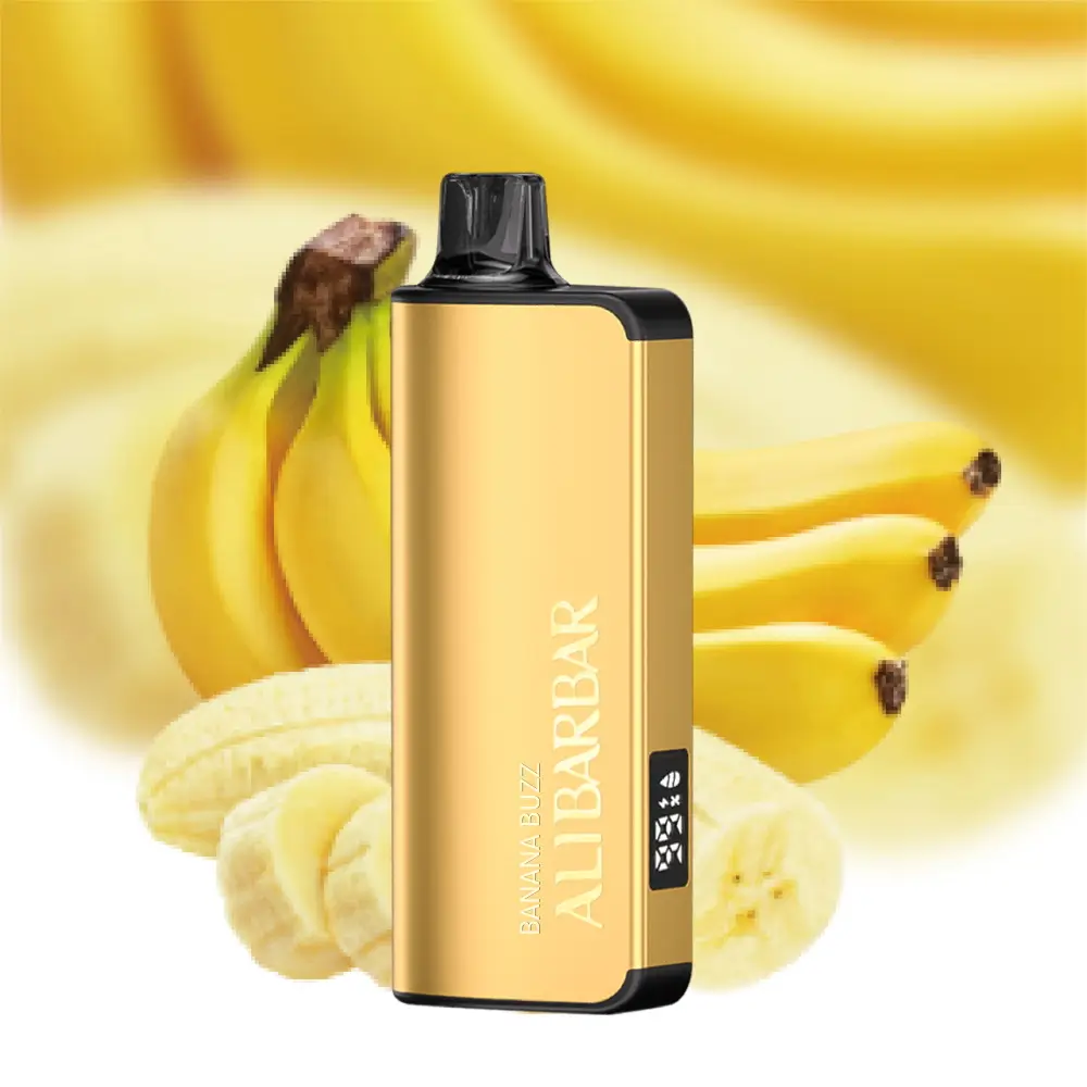 Banana Buzz – Alibarbar INGOT 20000 Puffs