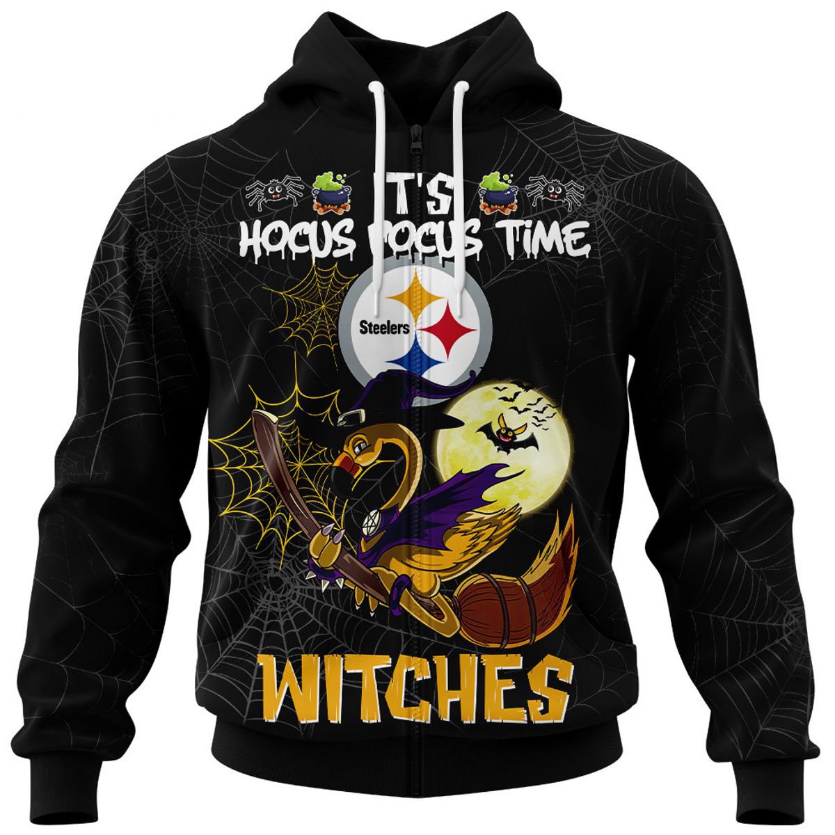PITTSBURGH STEELERS 3D HOODIE HALLOWEEN002