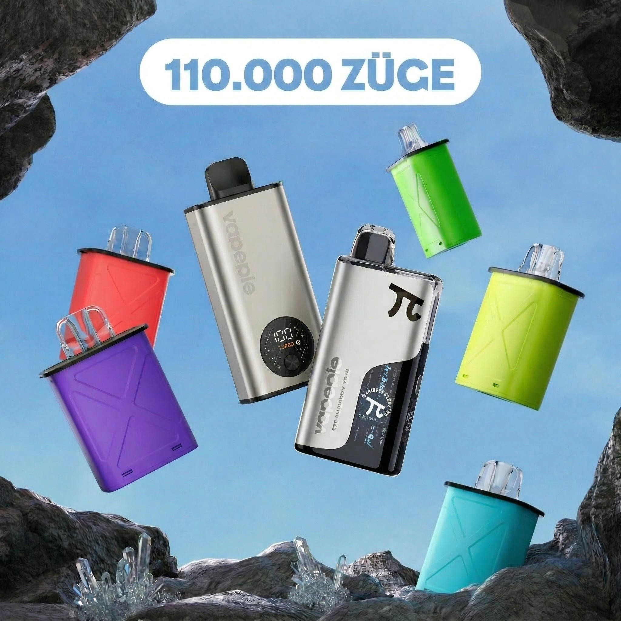 【7Er Pack-10%】Vapepie Matrix 50K + FlexSwitch 10K Set