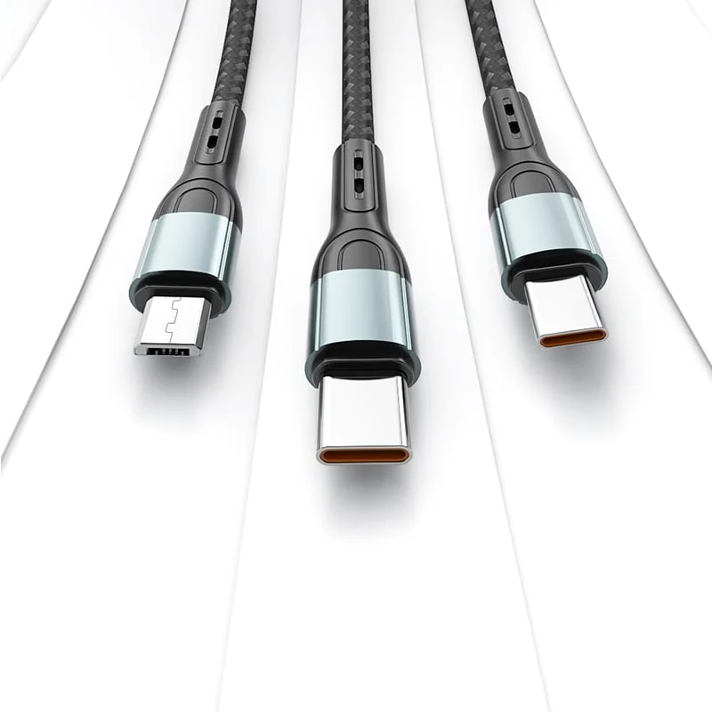 Vapepie 3-in-1 Fast Charging Cable