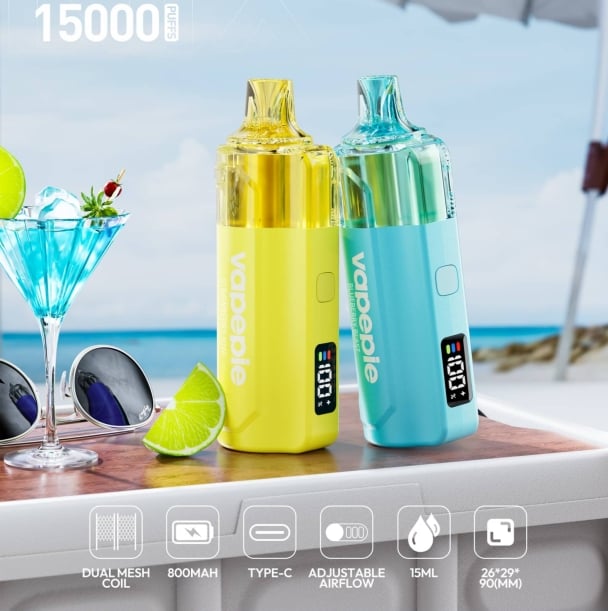VAPEPIE Crystal Pop 15000 PUFFS