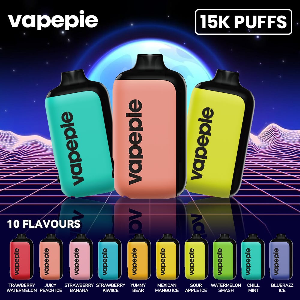 VAPEPIE AG 15000 PUFFS🌿 Bio-Liquids & nachhaltige Produkte: Jetzt mit 10% Nachhaltigkeits-Rabatt!