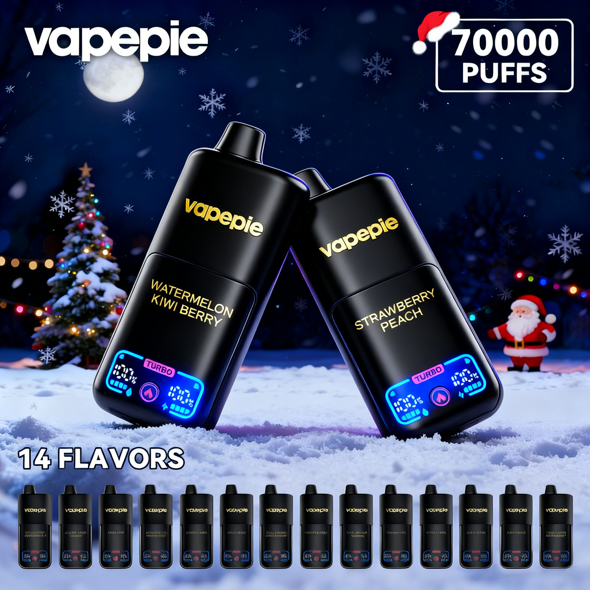 Vapepie Mega 70000 Puffs Einweg-Vape | Langlebige Leistung & massive Wolken