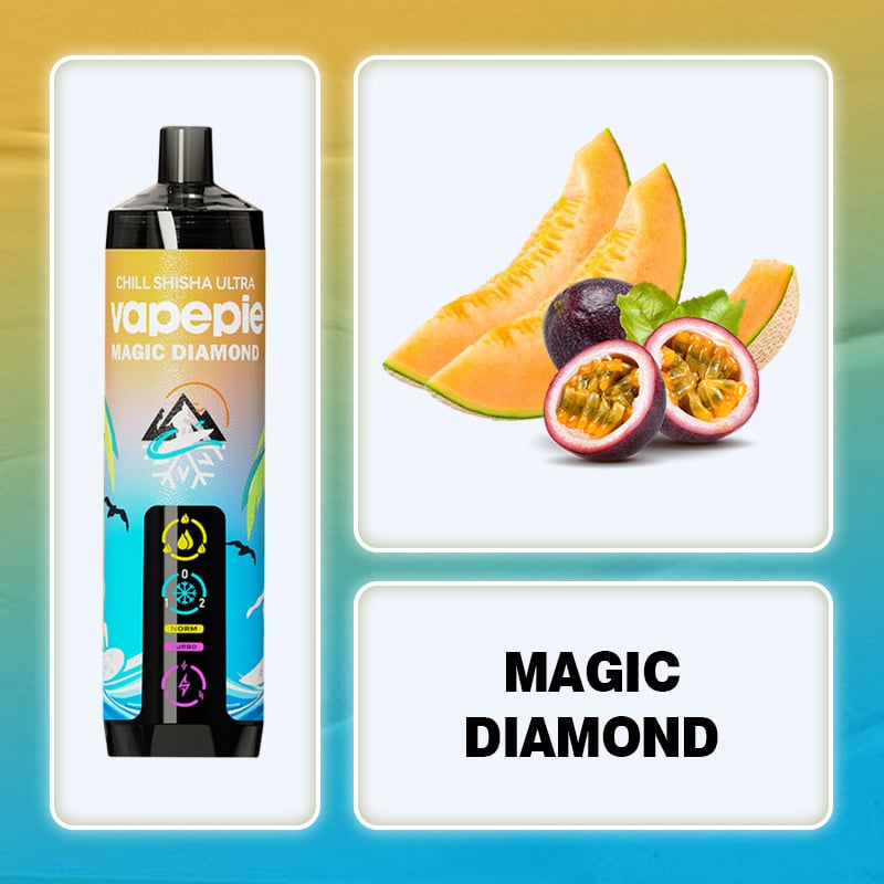 🆕Magic diamond ❄️ VAPEPIE AirPush 20000 PUFFS
