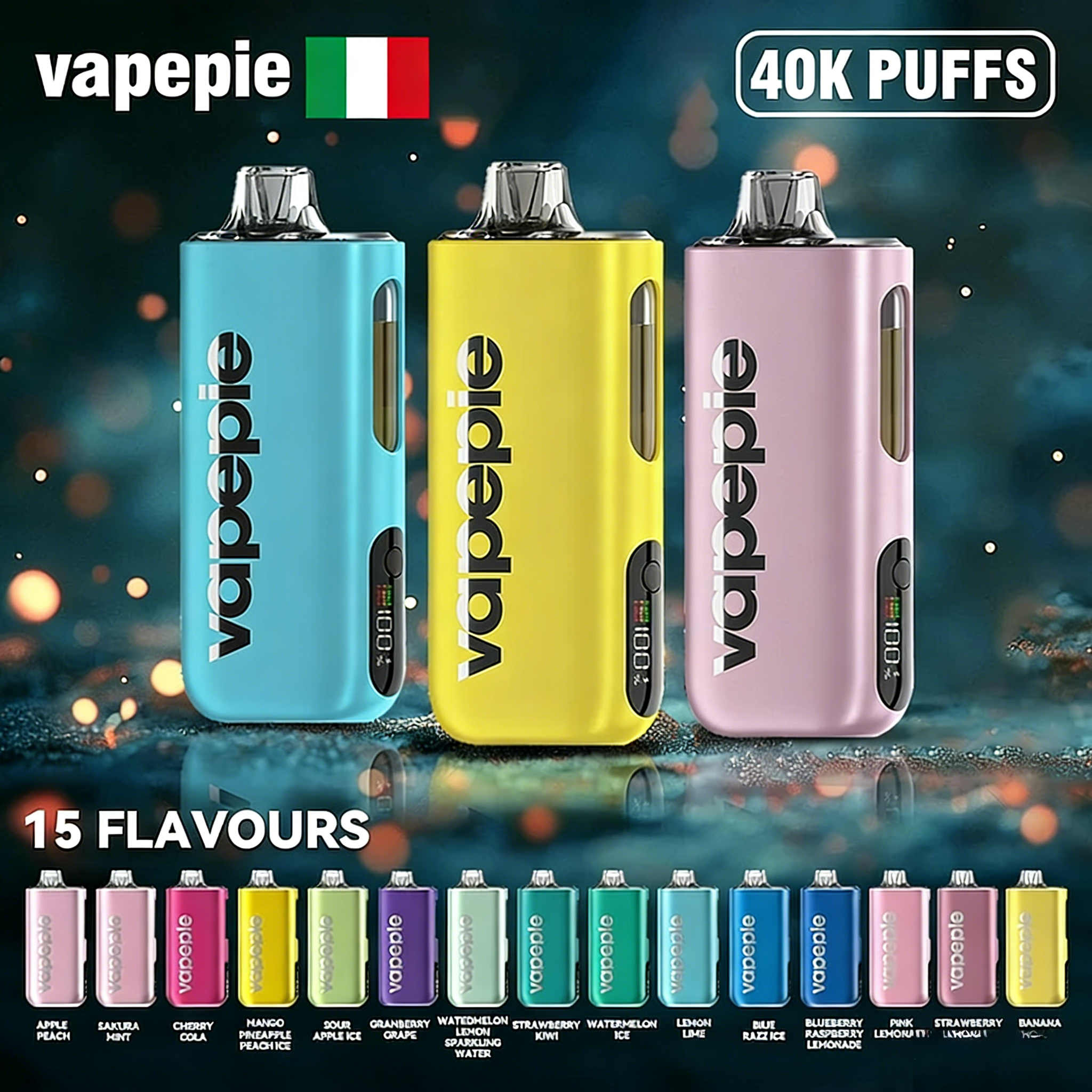🔥Oferta 1+1 Gratis🔥VAPEPIE Max 40000 PUFFS （5%）