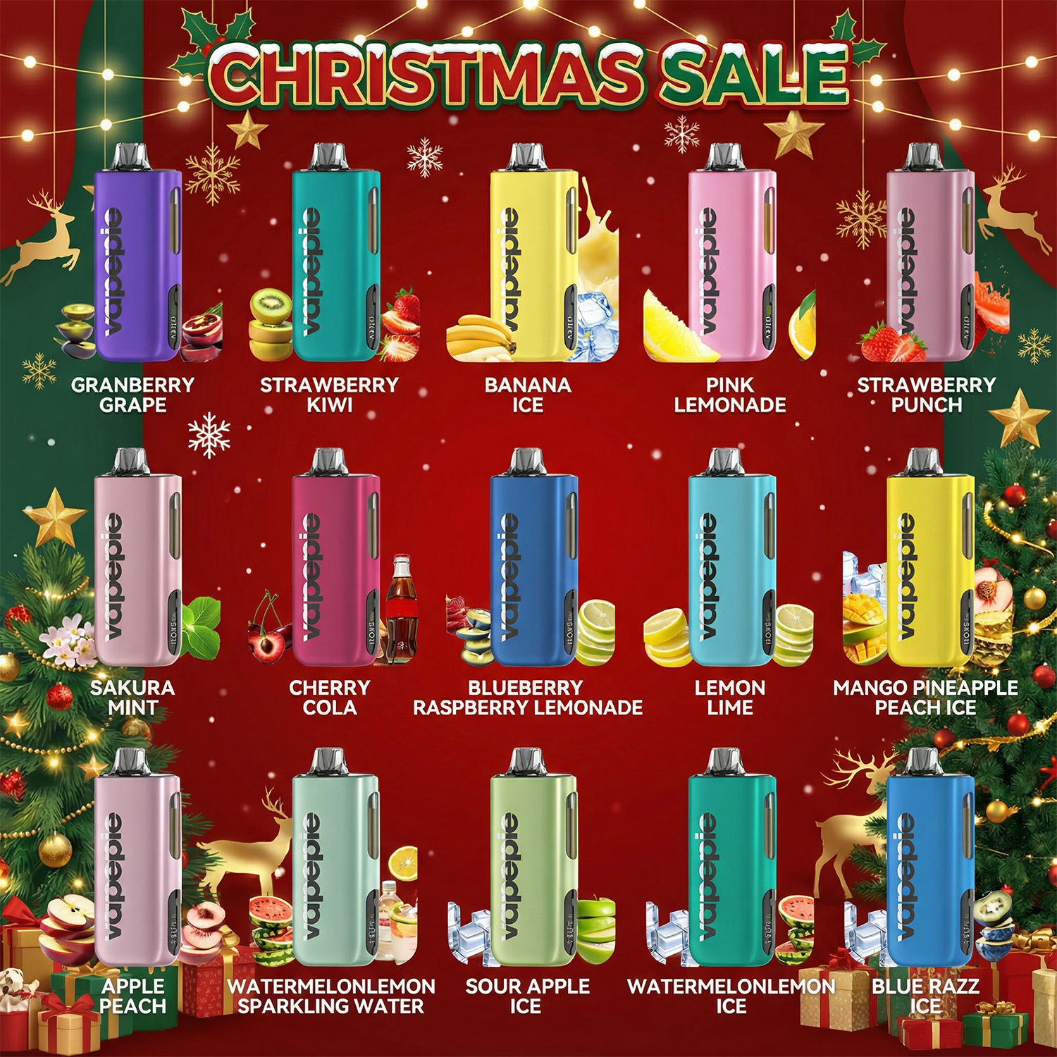 🔥Oferta 1+1 Gratis🔥VAPEPIE Max 40000 PUFFS （5%）