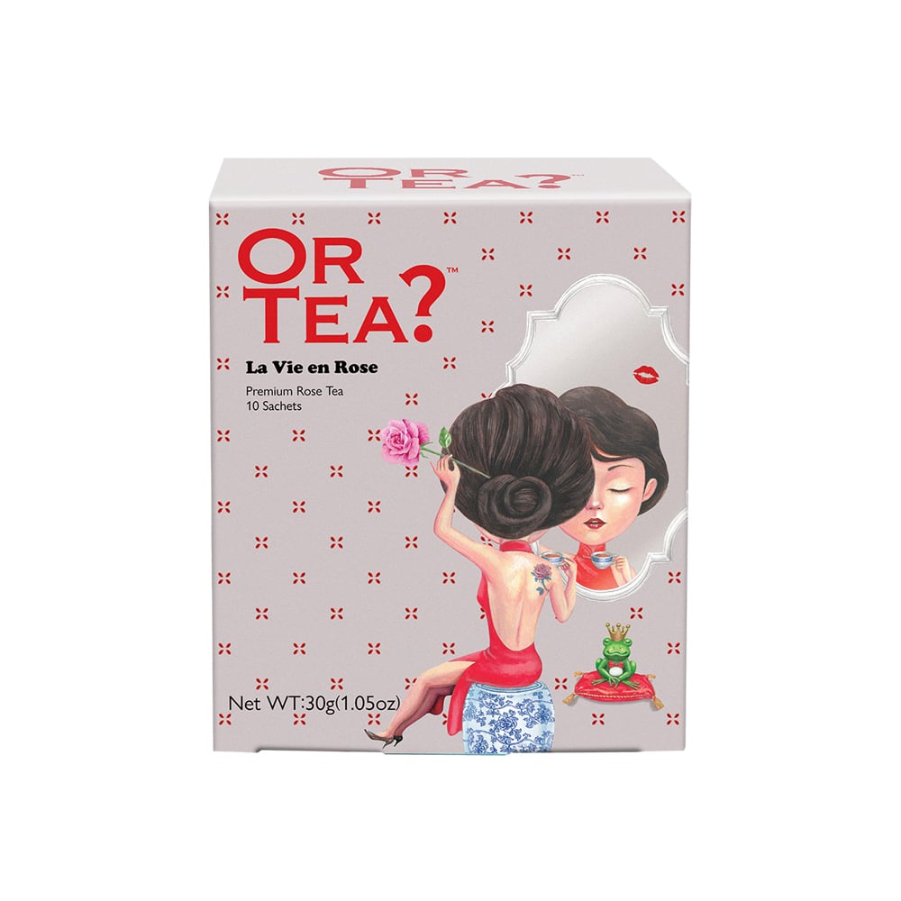 Or Tea La Vie en Rose 10-Sachet Teabag Pillows