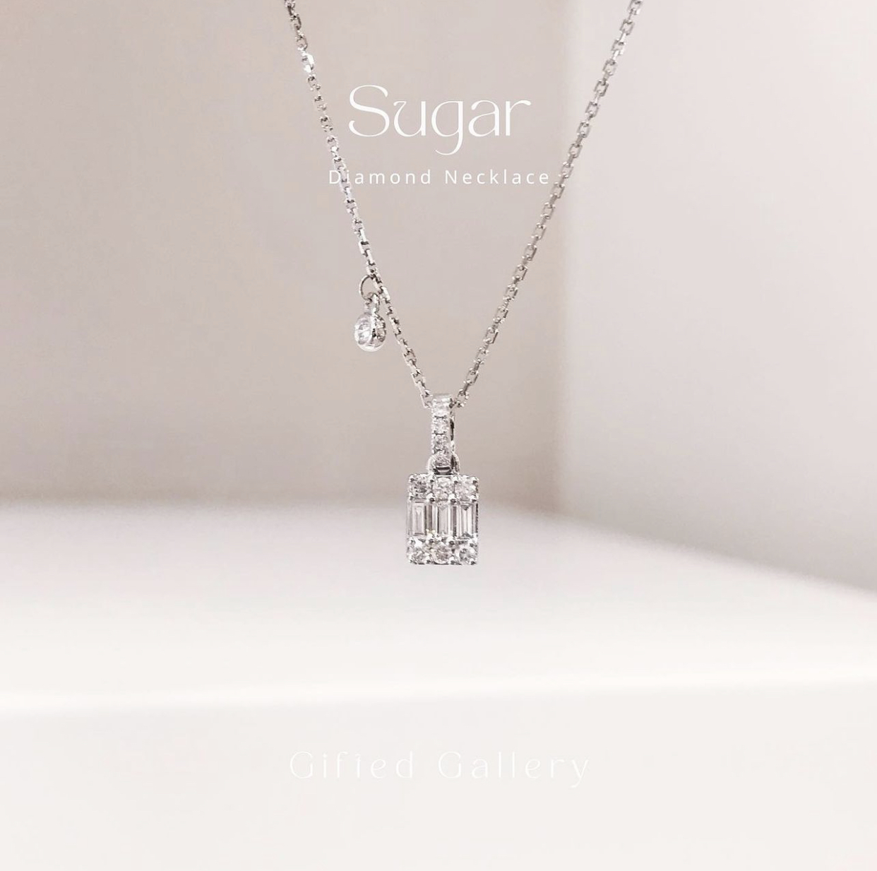 0.20ct Sugar Necklace By Gifted Gallery