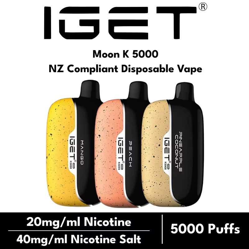 IGET Moon 5000 Puffs🔥Delivery in 3-5 days!🔥