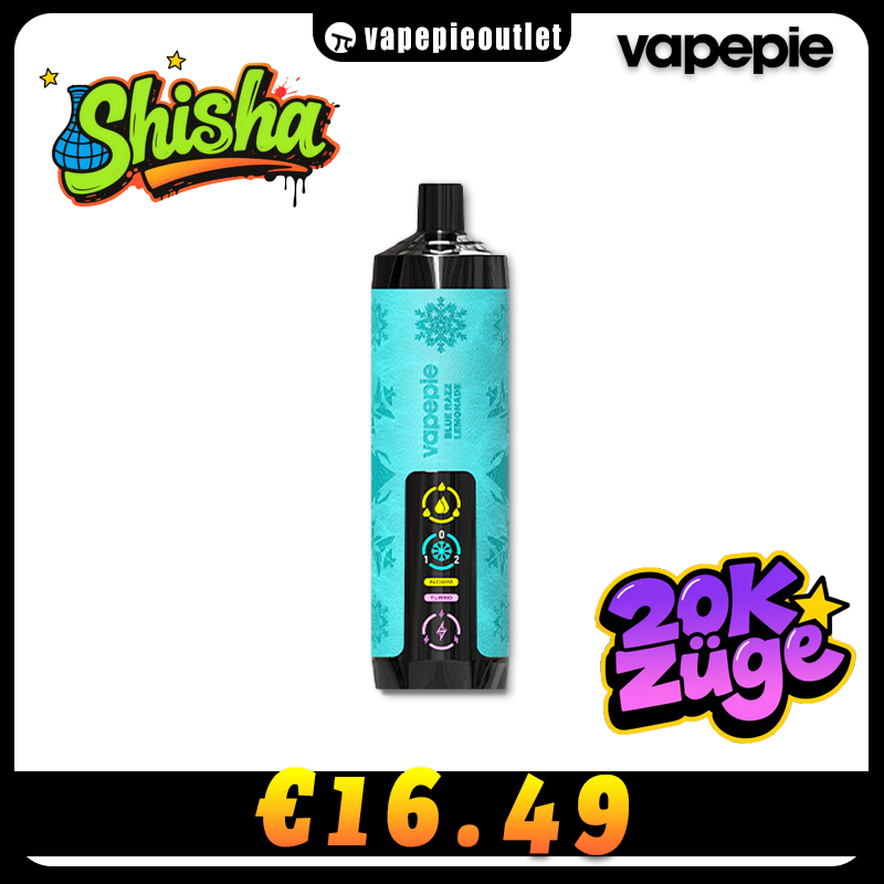 Shisha-König - VAPEPIE AirRush 20.000 Züge