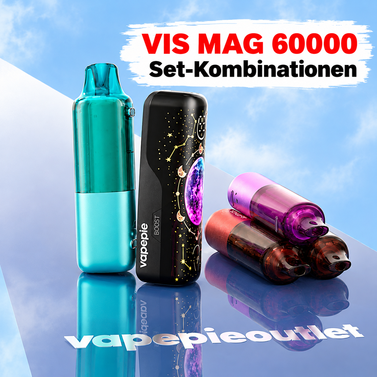 VAPEPIE VIS MAG 60000 – Set-Übersicht