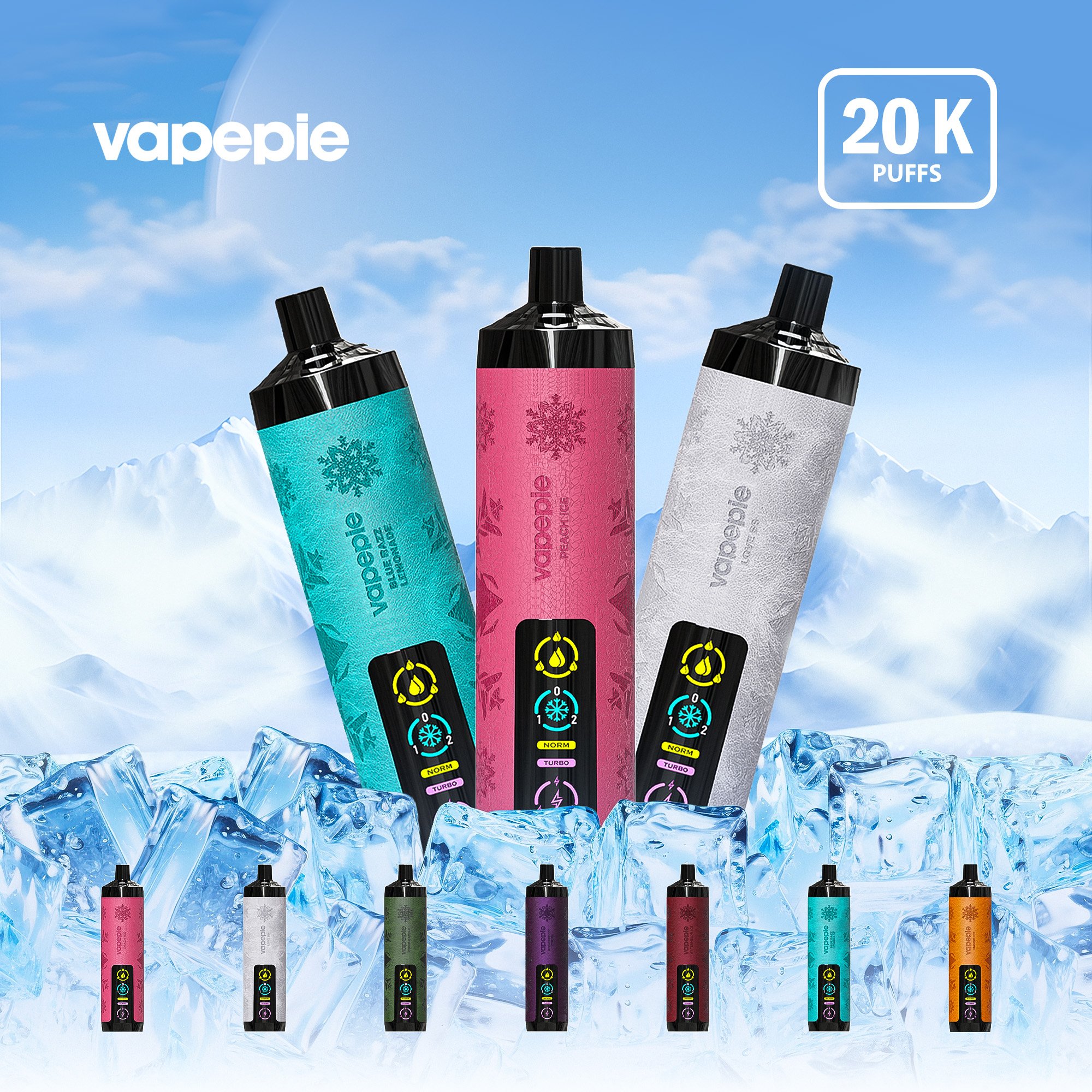 【USA】Vapepie AirPush 20000 Puff Disposable Vape | U.S. California Warehouse Fast Delivery