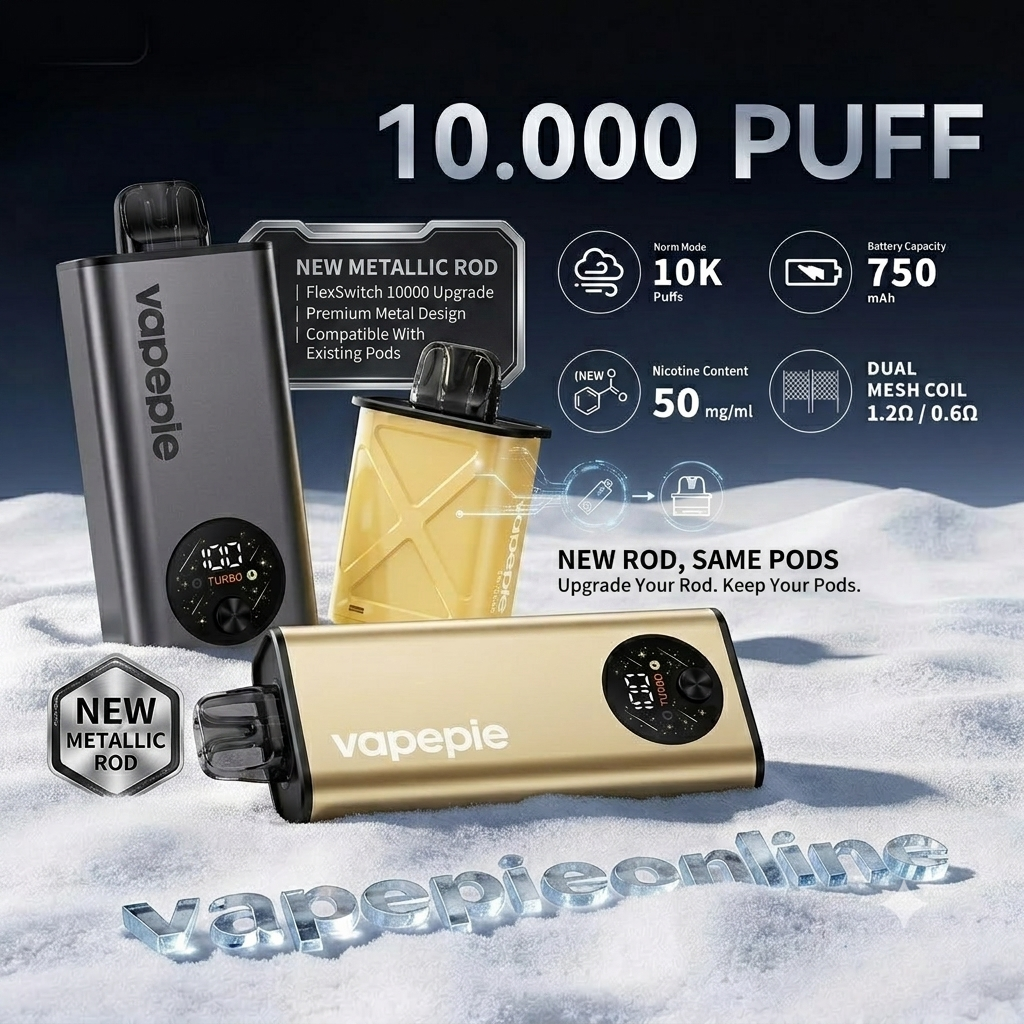 Vapepie Disposable Pod Kit 10000 Puffs Vape – 5 Flavor Kits | U.S. Warehouse Fast Delivery