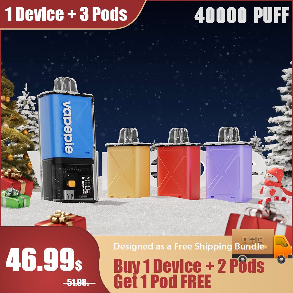 VapePie FlexSwitch 10000 Puff Vape Pod Bundle – Buy 3 Pods, Get 1 FREE | Free U.S. Shipping