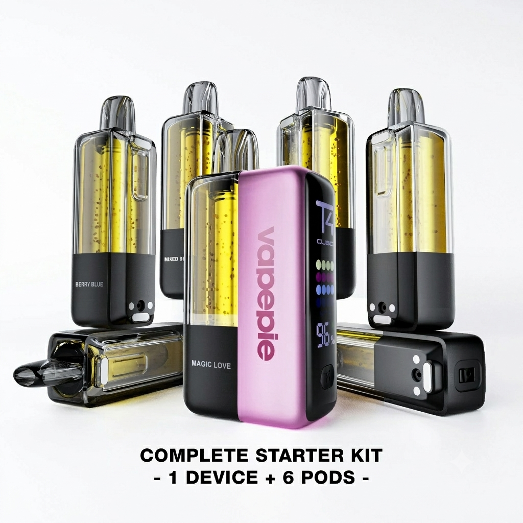 【USA】Vapepie 105000 Puff 6 + 1 Value Package