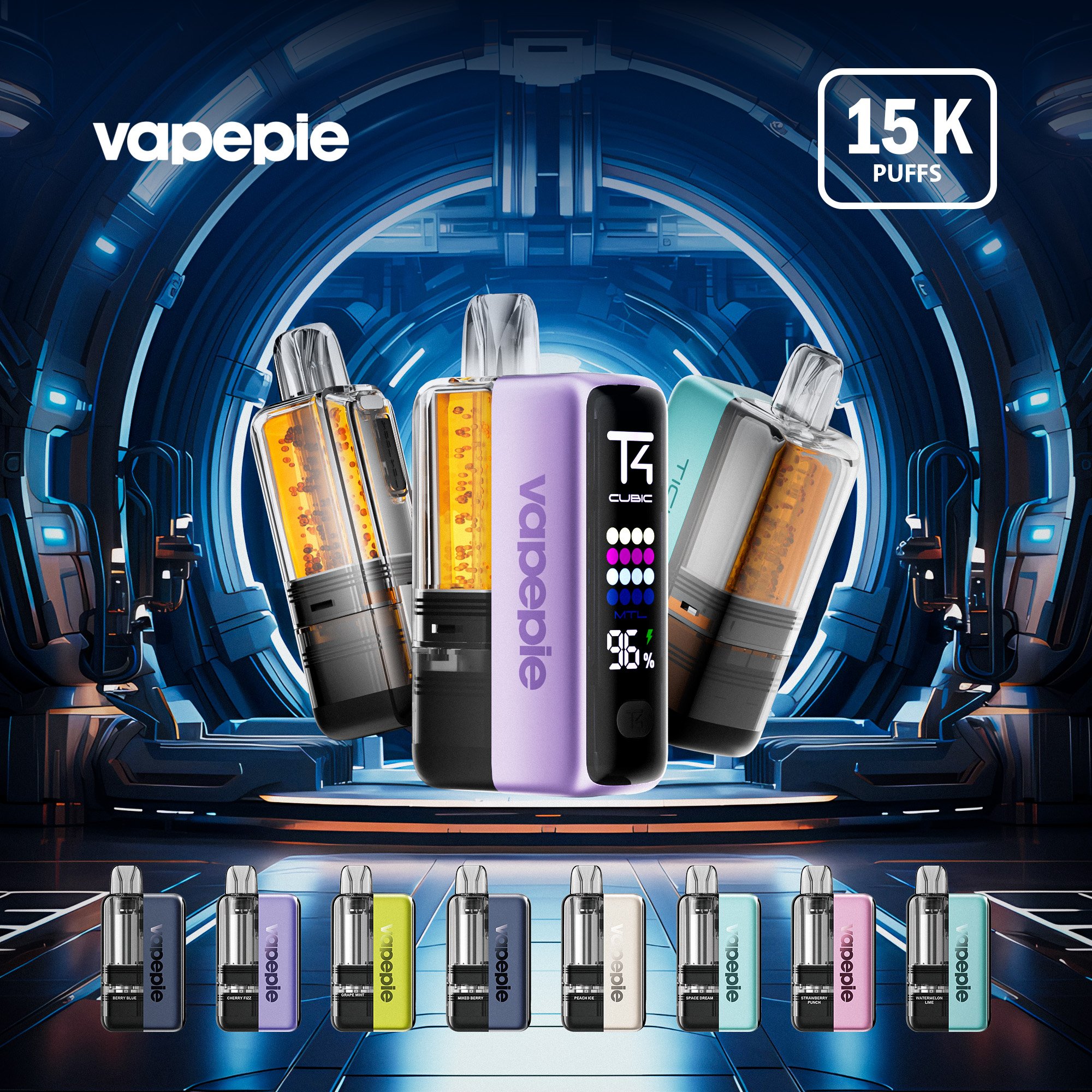 【EU】Vapepie Ultra X 15000 Puff Vape x TK Edition