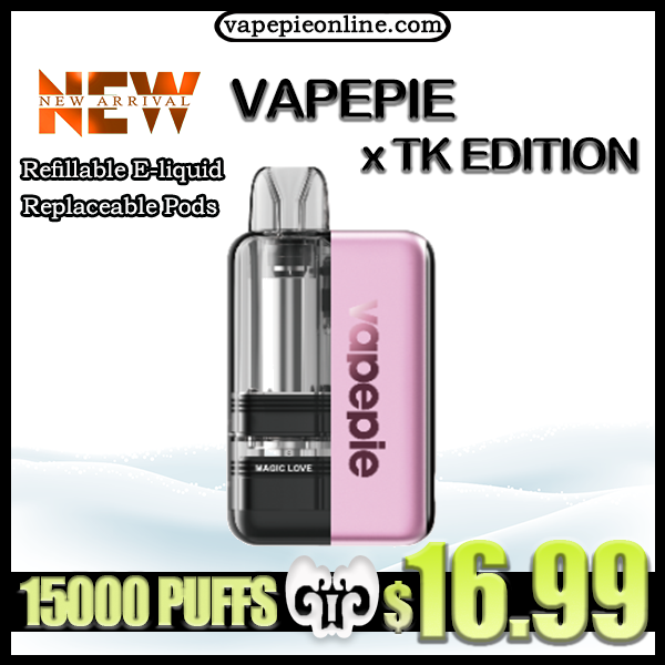 Vapepie Ultra X 15000 Puff Vape x TK Edition