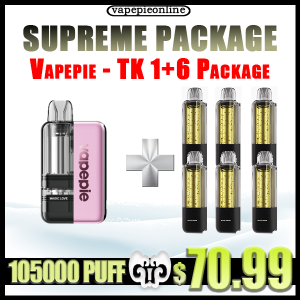 VAPEPIE 105000 PUFFS 6 + 1 VALUE PACKAGE