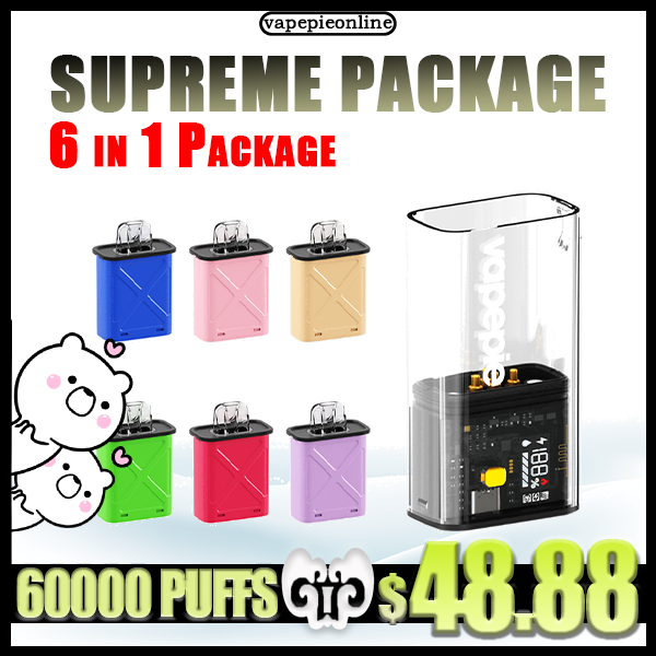 🔥VAPEPIE 10000 PUFFS 6 IN 1 VALUE PACKAGE🔥