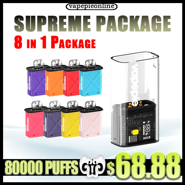 🔥VAPEPIE 10000 PUFFS 8 IN 1 VALUE PACKAGE🔥