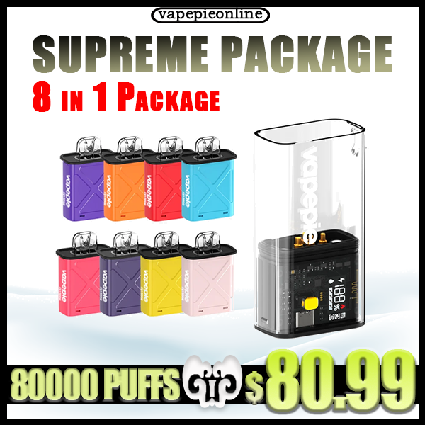 🔥VAPEPIE 10000 PUFFS 8 IN 1 VALUE PACKAGE🔥