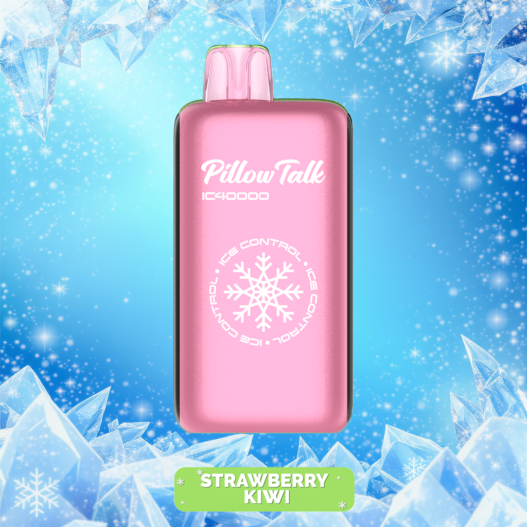 STRAWBERRY KIWI & Pillow Talk Ice Control 40 000 Puffs