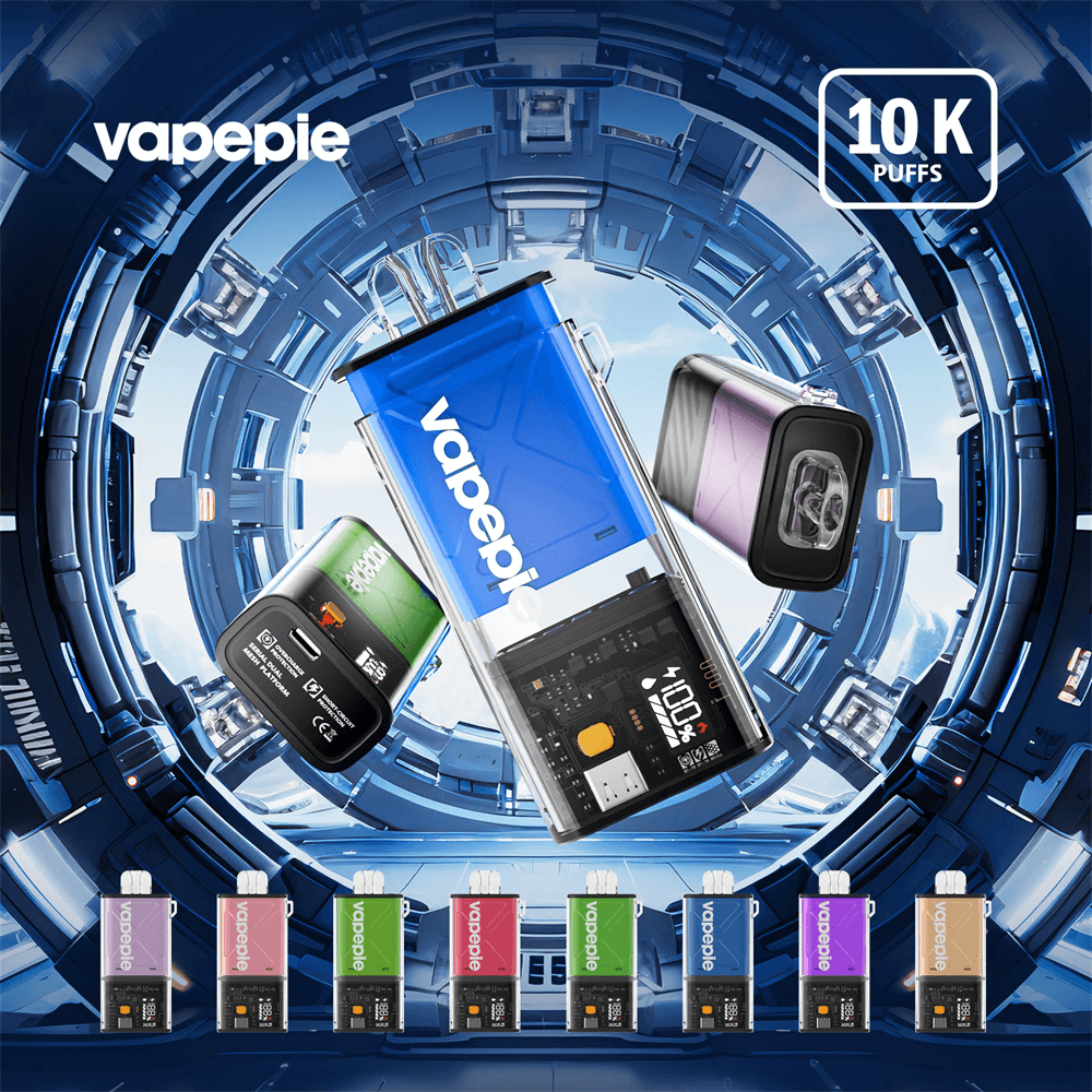 🇺🇸Vapepie 10000 Puff FlexSwitch Refillable Pod Vape | Replaceable Pod System, 50mg Nicotine(US Warehouse)