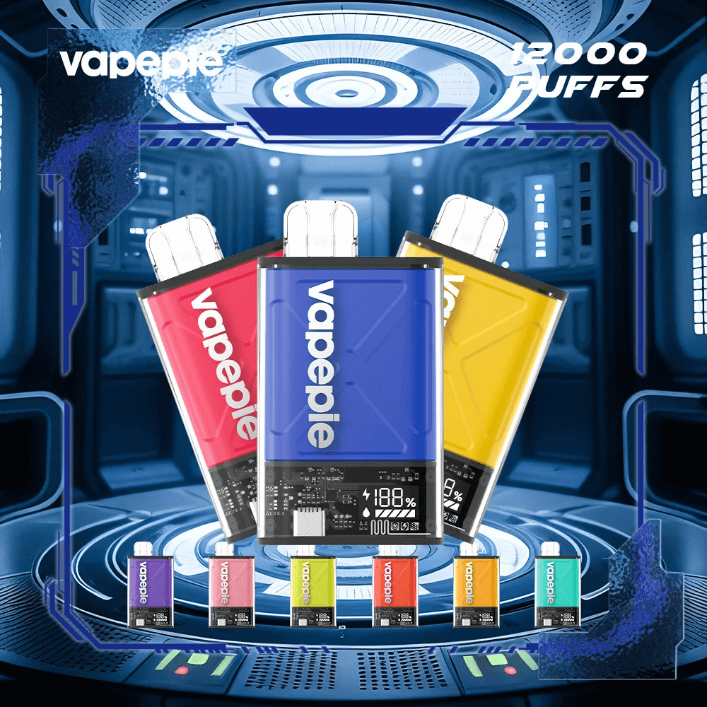 🇺🇸Vapepie 12000 Puffs Fusion View Vape Dual Mesh for Rich Flavor & Smooth Vaping(US Warehouse)