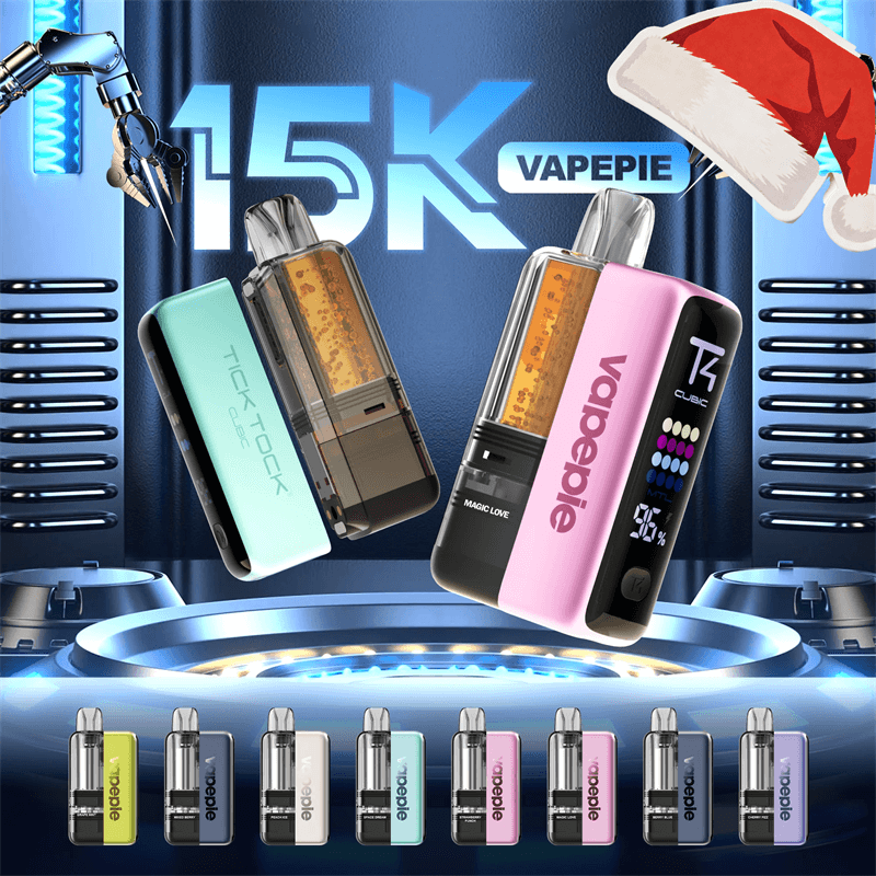 🇺🇸Vapepie 15000 Puff Ultra X x TK Edition Disposable Vape | Refillable Pod, Dual Mesh Coil, Type-C Charging(US Warehouse)