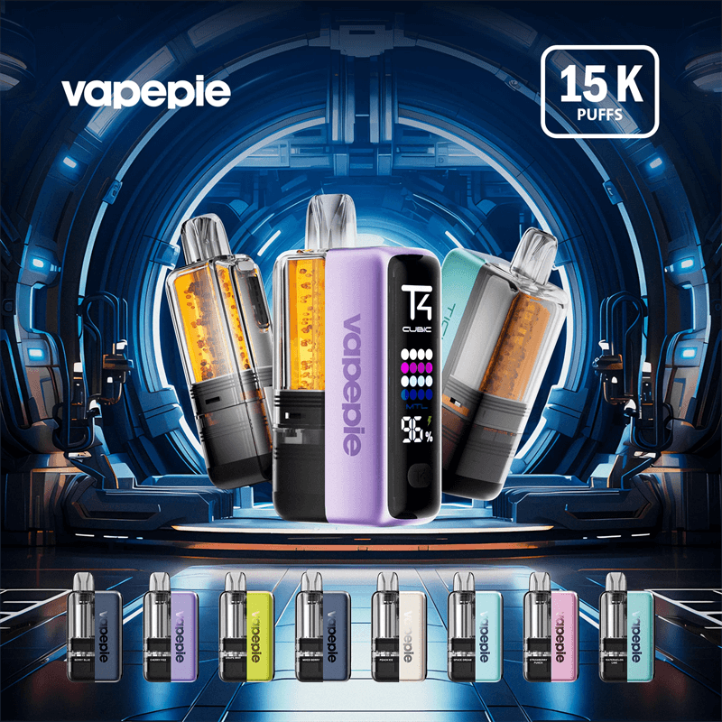 🇺🇸Vapepie 15000 Puff Ultra X x TK Edition Disposable Vape | Refillable Pod, Dual Mesh Coil, Type-C Charging(US Warehouse)