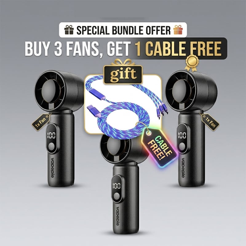 3+1 Fan & Cable Bundle