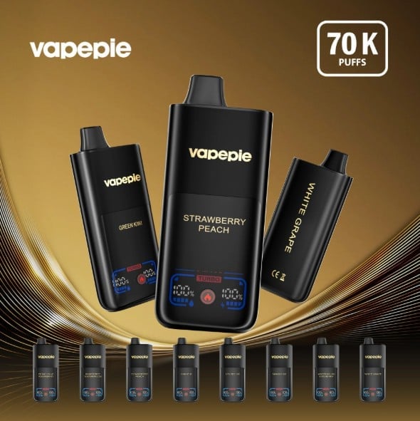 VAPEPIE Mega - 70000 Puffs - Massive Vapor Production and Long-Lasting Performance