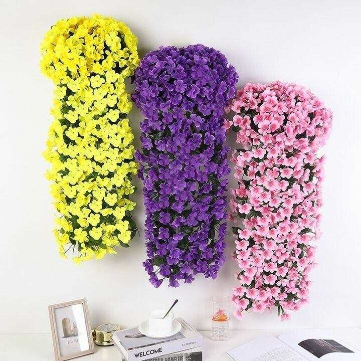 🔥Last Day 70% OFF - 🌺🌷Vivid Artificial Hanging Orchid Bunch