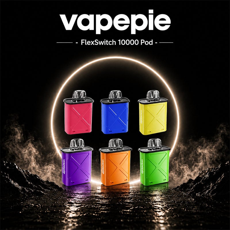 Vapepie FlexSwitch 10000 Puffs Pods Package【ONLY POD】