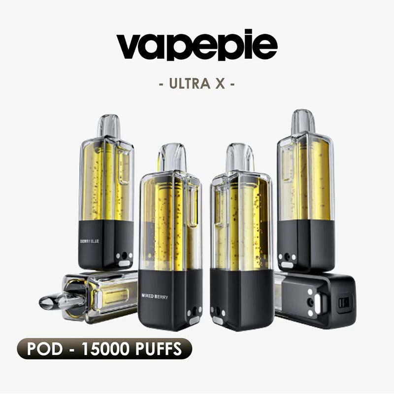 Vapepie Ultra X 15000 Puffs Pods Package【ONLY POD】