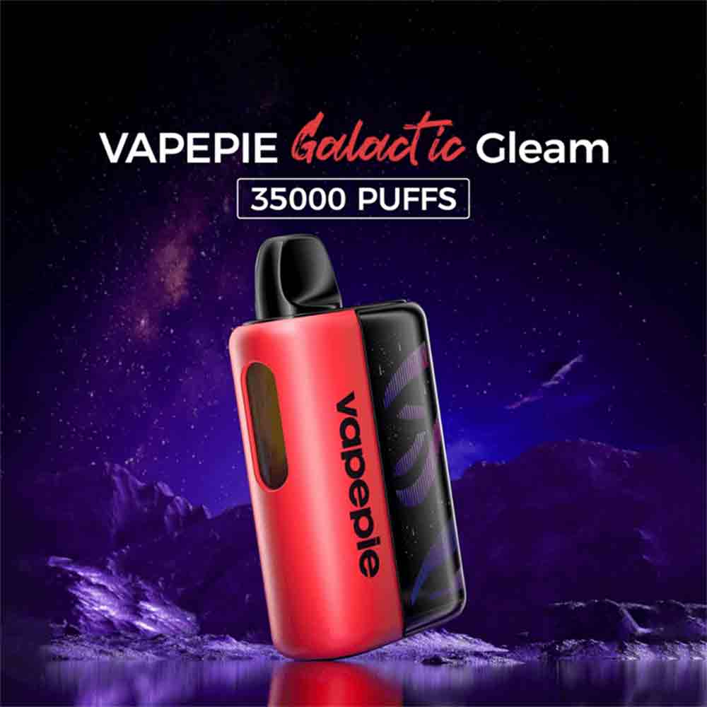 Limited-Time Offer | Vapepie Galactic Gleam 35000 Puffs Vape | U.S. Warehouse Fast Delivery