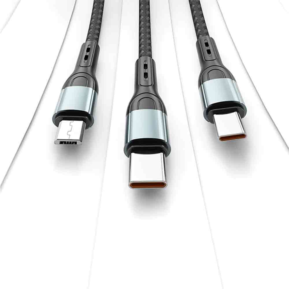 Vapepie 3-in-1 Upgrade Fast Charging Cable | U.S. Warehouse