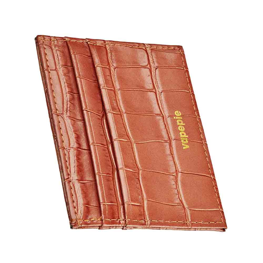 Vapepie Crocodile Leather Card Holder | U.S. Warehouse